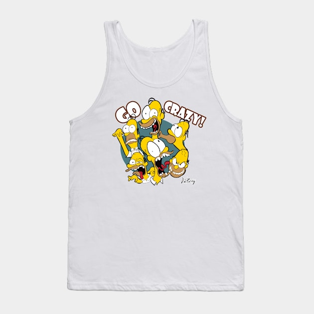 Go Crazy! Tank Top by D.J. Berry